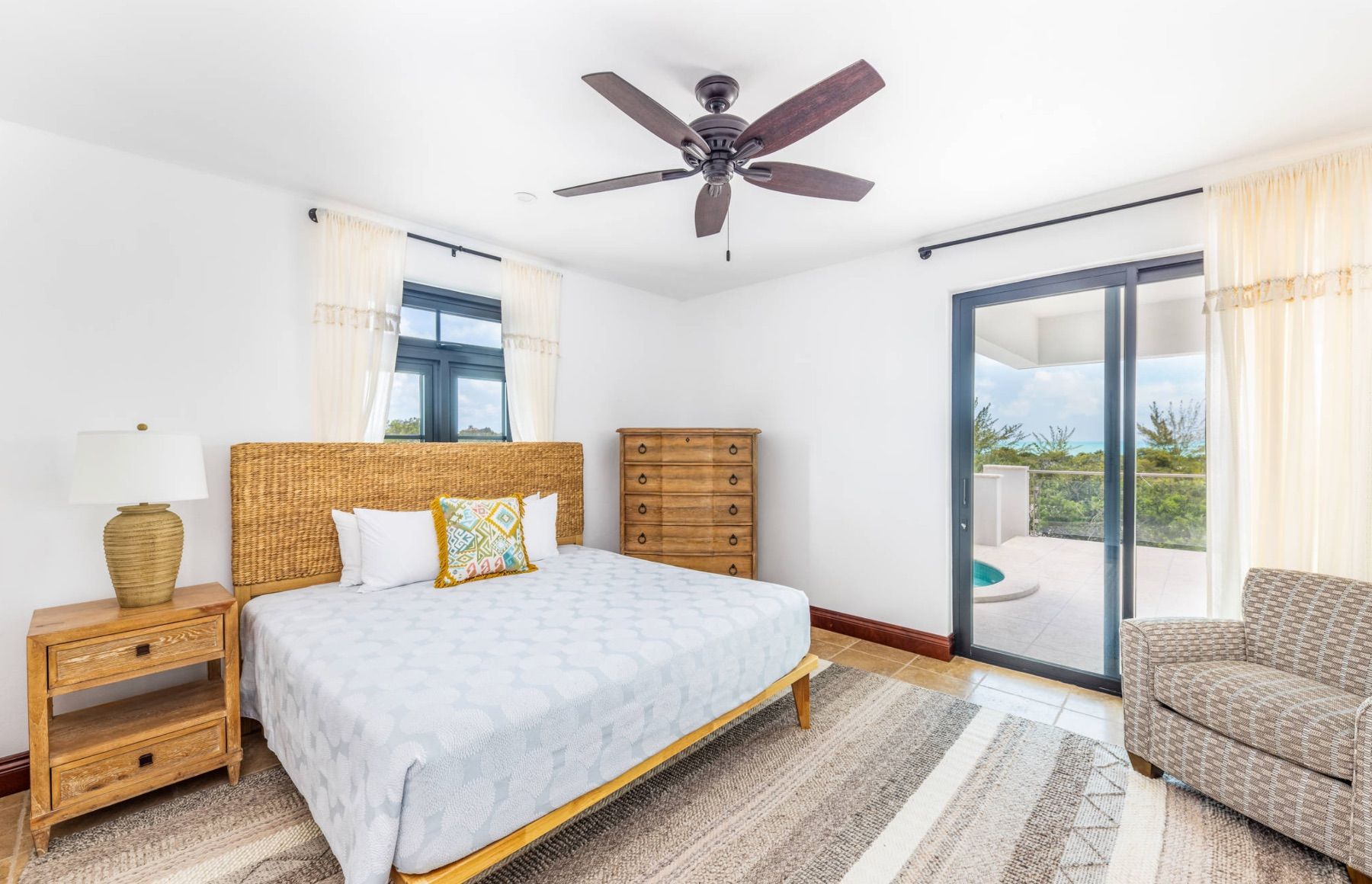 Pool Level Bedroom